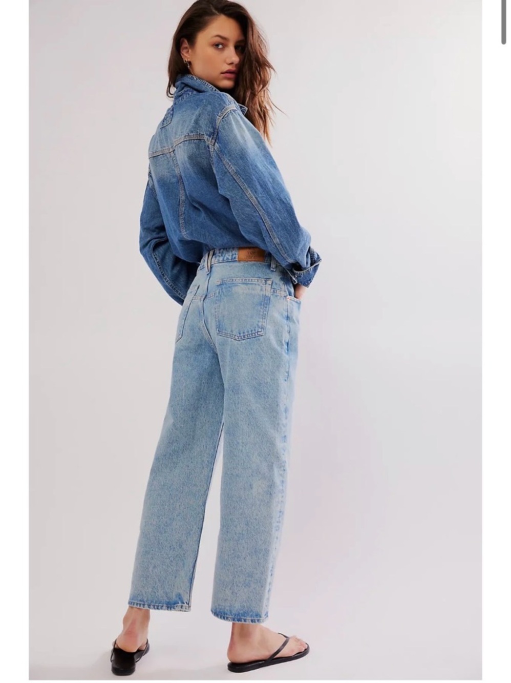 We The Free Light Wash Boyfriend Jeans - Picture 3 of 10
